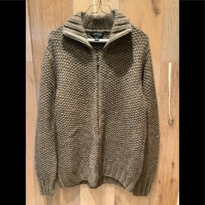 Banana Republic Zip-Up Cardigan Sweater